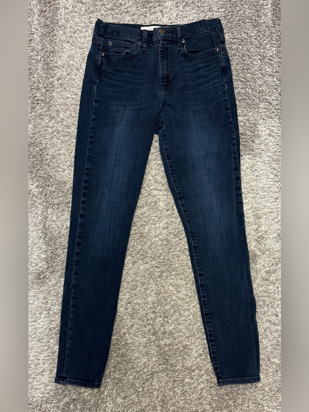 EUC Women’s Gap True Skinny Super High Rise Jeans, Size 27r, Stretch